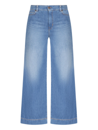Weekend Max Mara Однотонный джинсы из хлопка