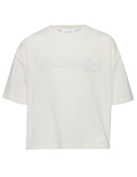 Ermanno Scervino Junior Футболка из хлопка с логотипом