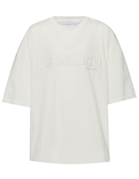 Ermanno Scervino Junior Футболка из хлопка с логотипом