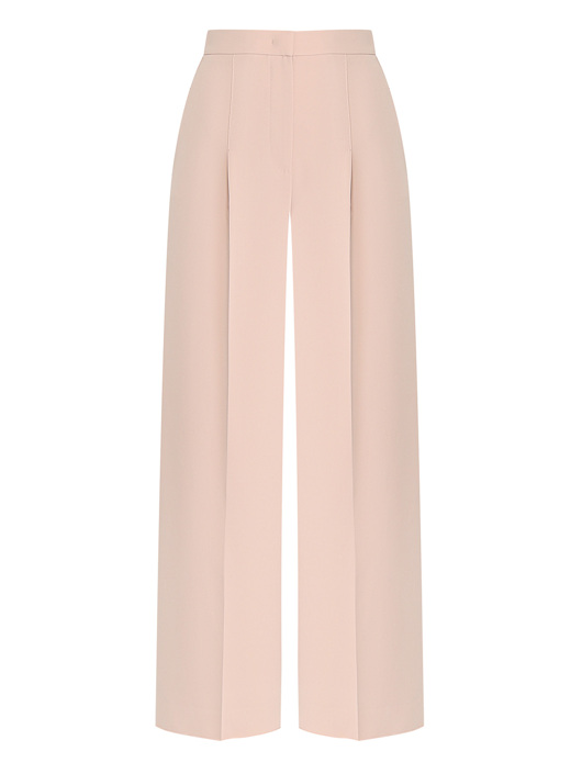 Max Mara Брюки широкого кроя со стрелками