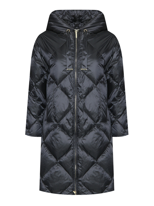 Max Mara Стеганый пуховик с капюшоном