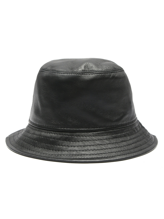 Borsalino Панама из гладкой кожи