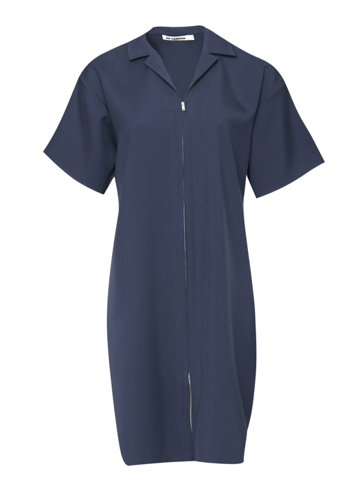 Jil Sander Платье из шерсти на молнии