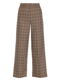 Weekend Max Mara Брюки из шерсти в клетку