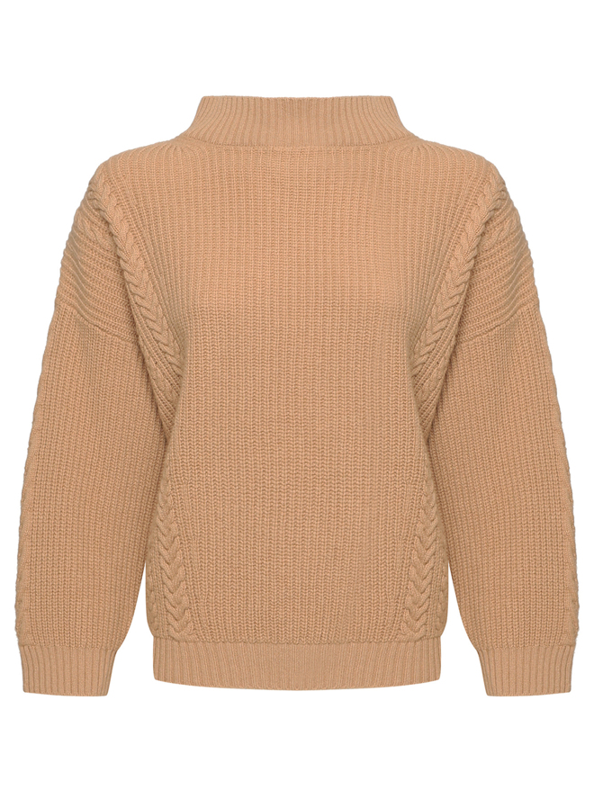 Weekend Max Mara Свитер из шерсти в крупную вязку