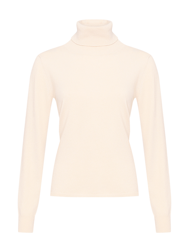 Max Mara Базовый свитер из шерсти и кашемира