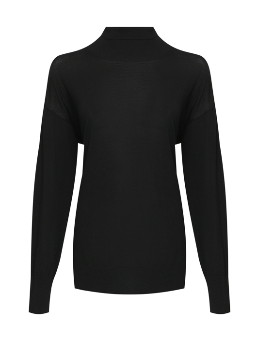 Max Mara Водолазка из шерсти однотонная