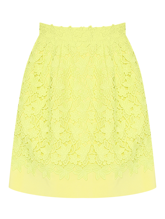 Ermanno Scervino Юбка-мини из текстиля