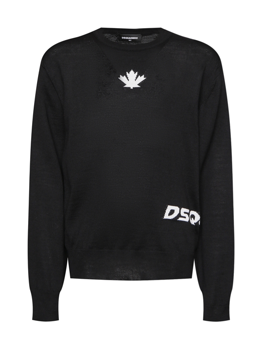 Dsquared2 Джемпер из смешанной шерсти с логотипом