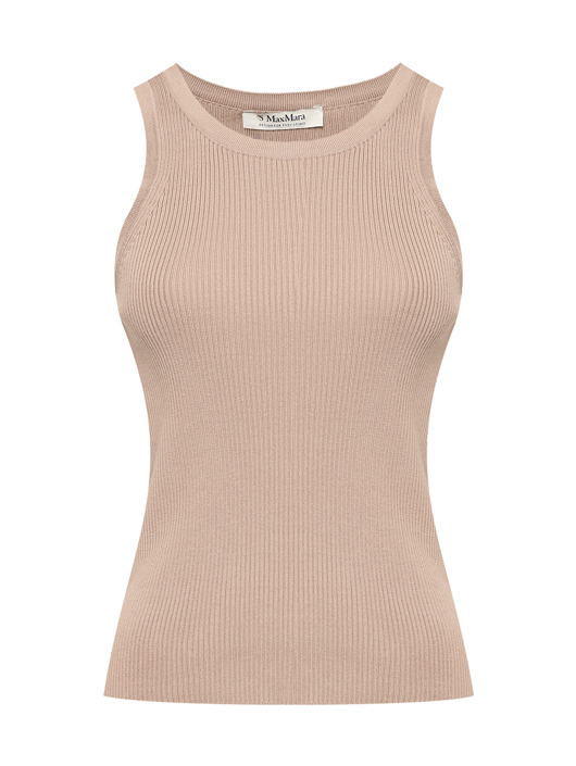 Max Mara Трикотажный топ из хлопка