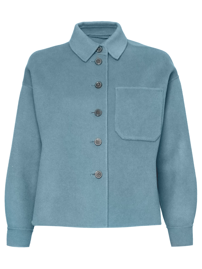 Weekend Max Mara Полупальто из шерсти с карманом