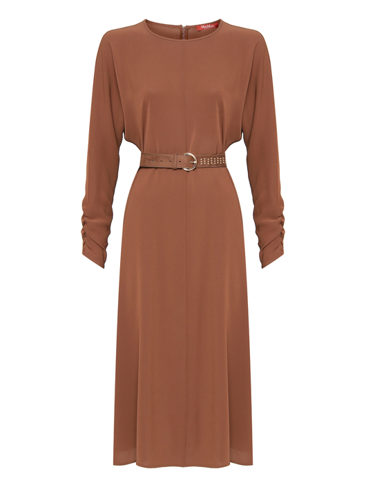 Max Mara Платье миди с ремнем