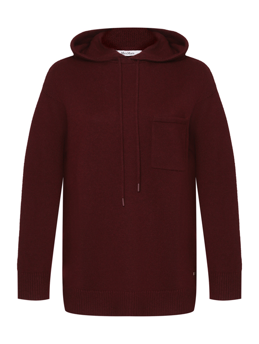 Max Mara Джемпер с капюшоном