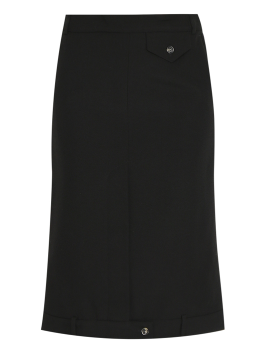 Sportmax Юбка из смешанной шерсти с декором