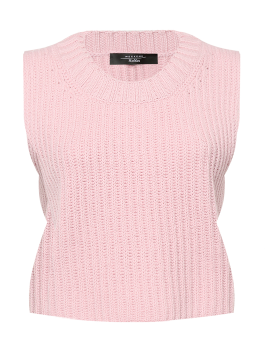Weekend Max Mara Трикотажный жилет из шерсти