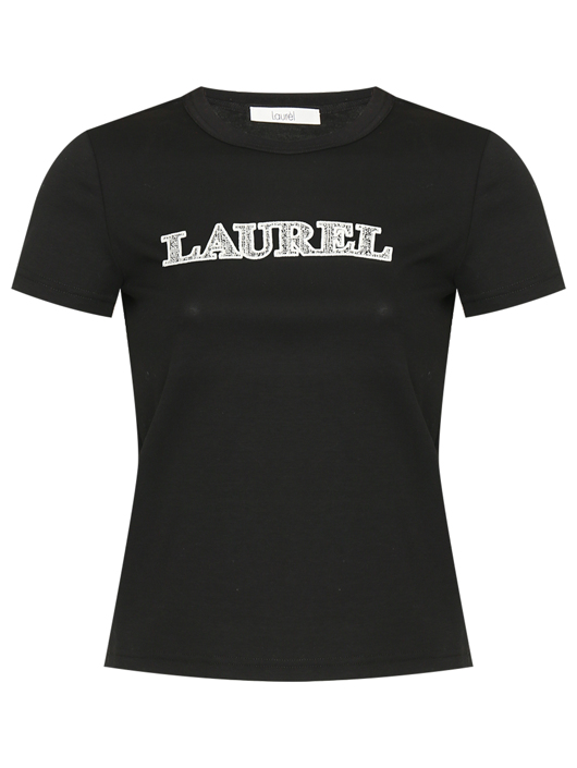 Laurel Футболка из хлопка с логотипом