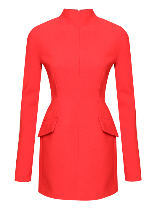 Sportmax Платье-мини с карманами