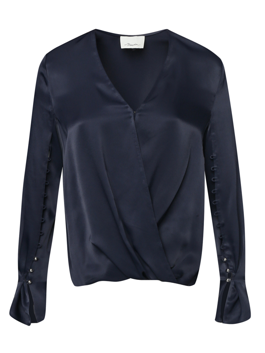 3.1 Phillip Lim Блуза с разрезами на рукавах