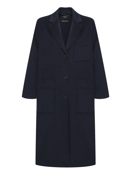Weekend Max Mara Пальто из шерсти с карманами