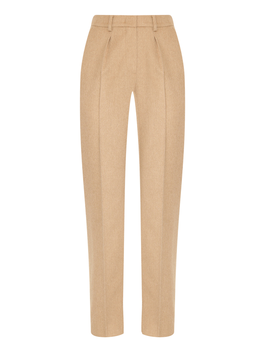 Max Mara Брюки из шерсти с защипами