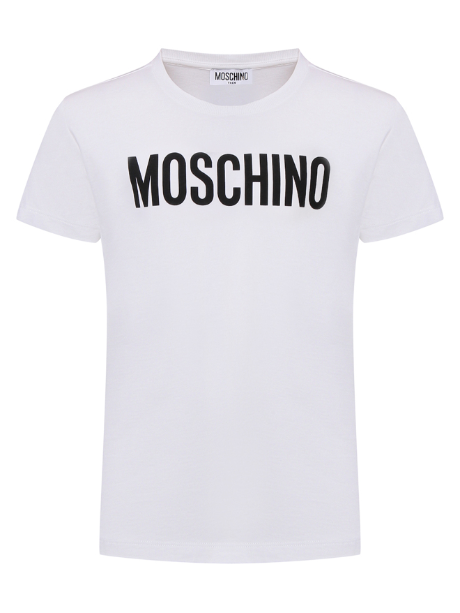 Moschino Футболка из хлопка с логотипом