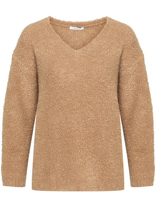Max Mara Пуловер из шерсти и шелка