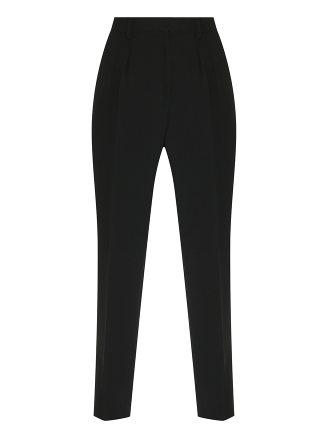 Max Mara Брюки однотонные прямого кроя