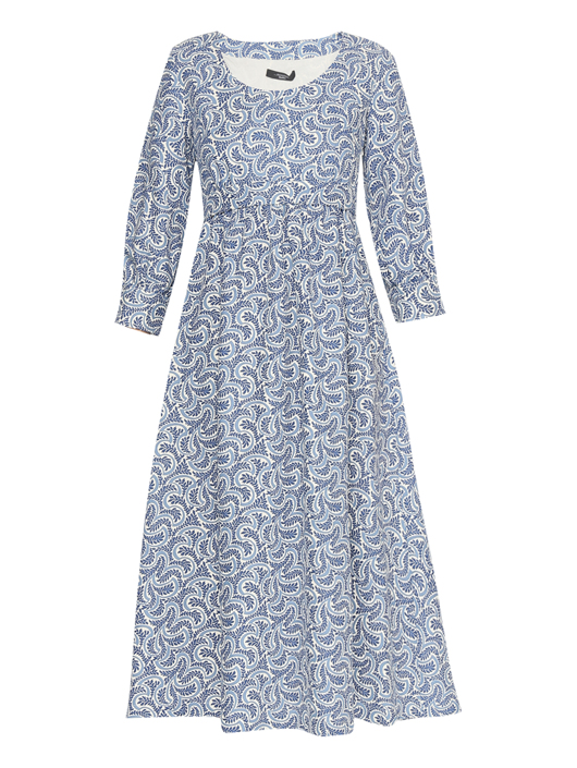 Weekend Max Mara Платье с поясом и длинным рукавом