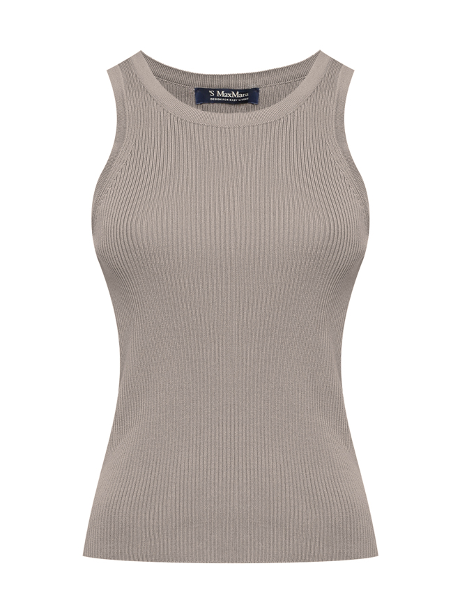 Max Mara Трикотажный топ из хлопка