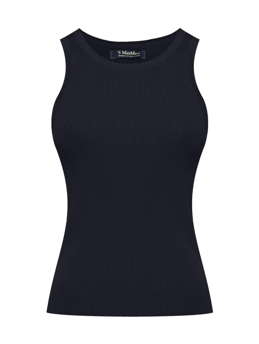 Max Mara Трикотажный топ из хлопка