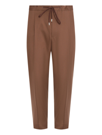 LARDINI Брюки из шерсти на резинке
