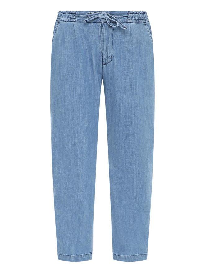 Bikkembergs Брюки из хлопка на молнии