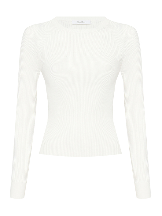 Max Mara Трикотажный джемпер с длинными рукавами