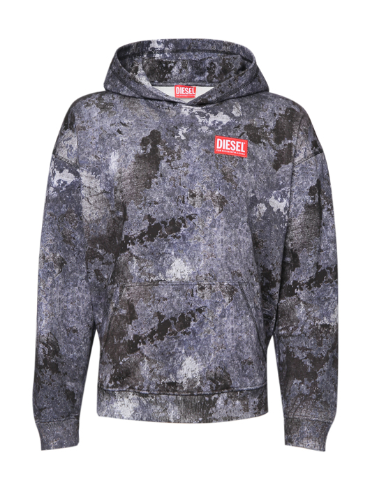 Diesel Толстовка из хлопка с узором