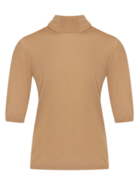Max Mara Водолазка из шерсти с короткими рукавами