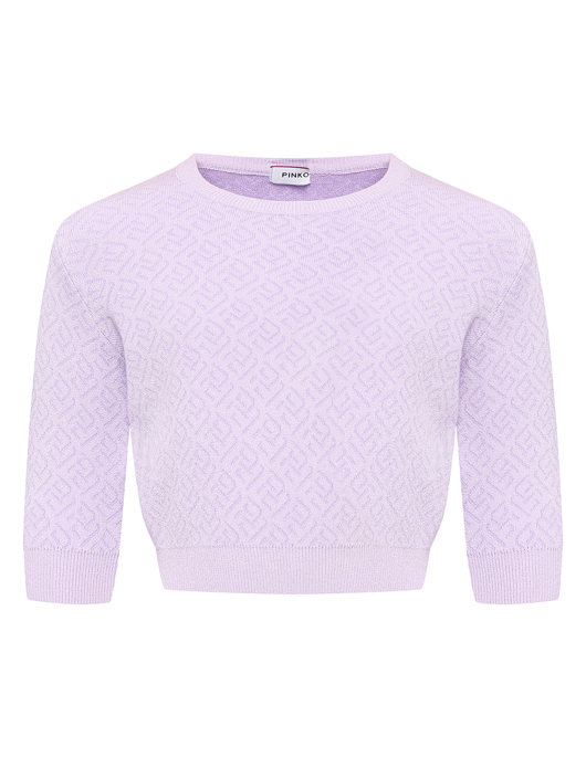 PINKO Джемпер из вискозы с коротким рукавом