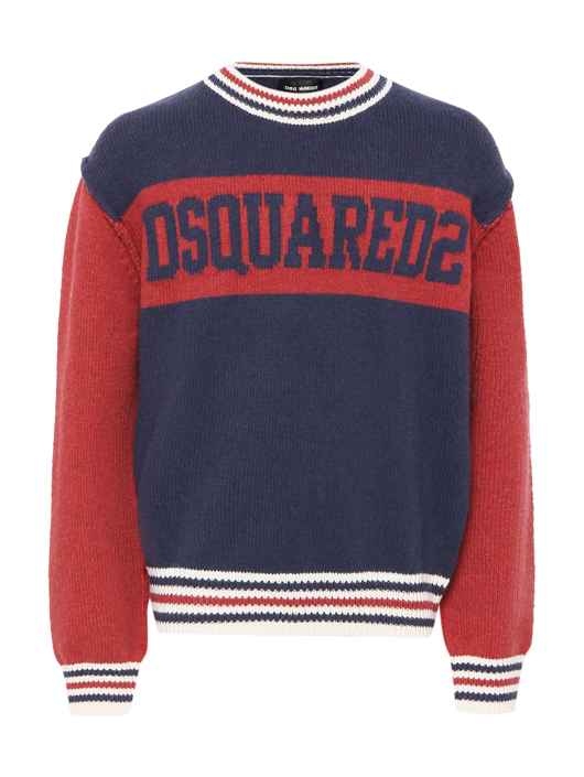 Dsquared2 Джемпер свободного кроя с логотипом