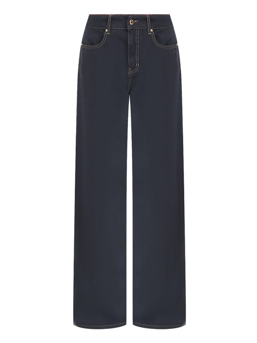 Max Mara Джинсы из хлопка широкого кроя