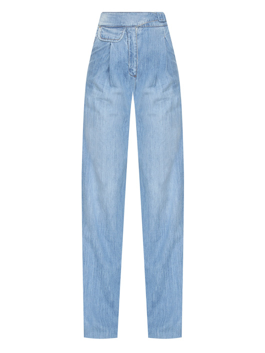 Ermanno Scervino Джинсы прямого кроя с защипами