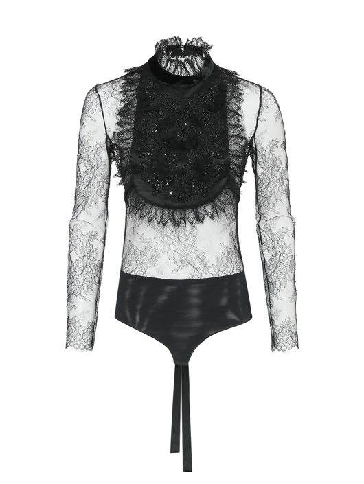 Zuhair Murad Боди из кружева