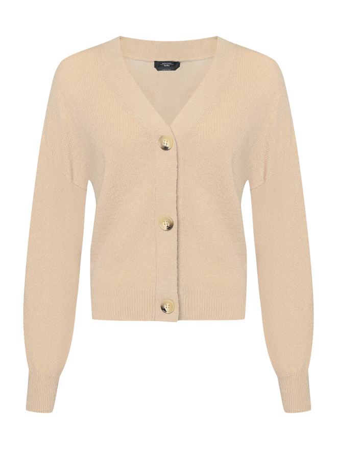 Weekend Max Mara Однотонный кардиган на пуговицах