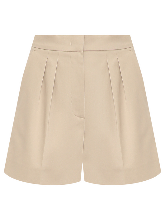Max Mara Шорты из хлопка с защипами