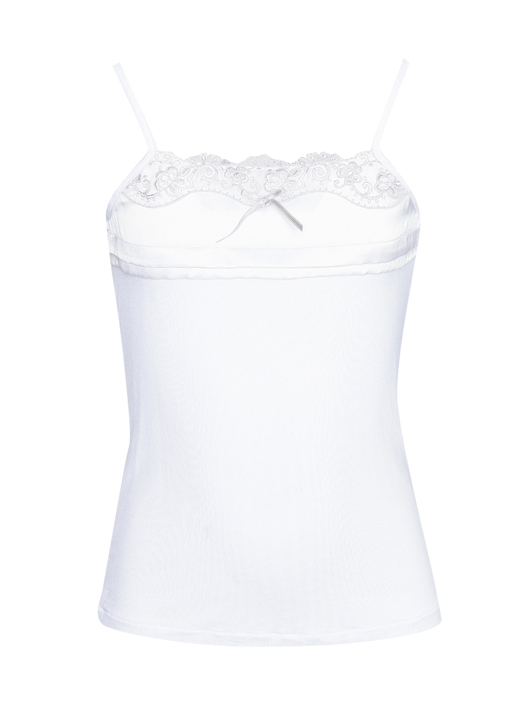 La Perla Топ однотонный с вышивкой