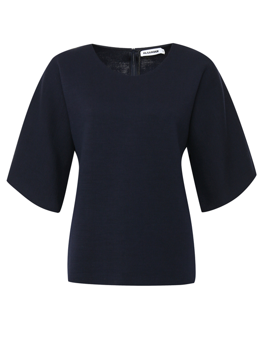 Jil Sander Блуза из смешанной шерсти