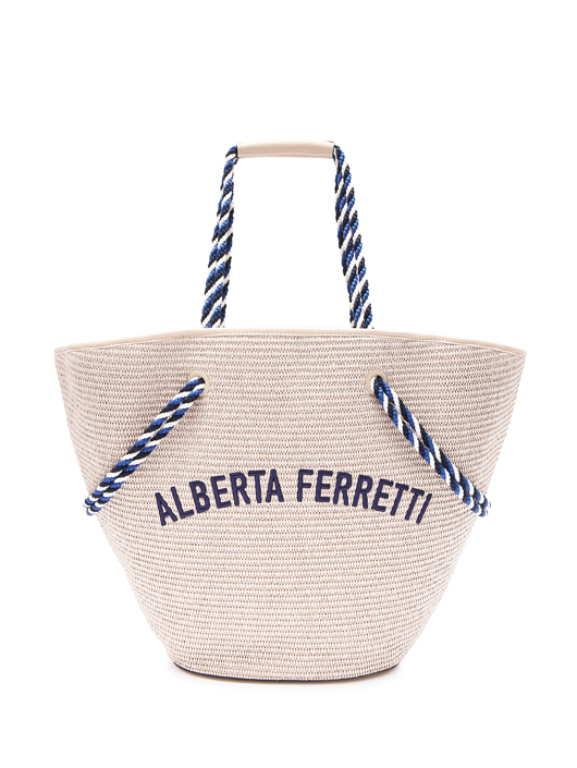 Alberta Ferretti Сумка плетенная