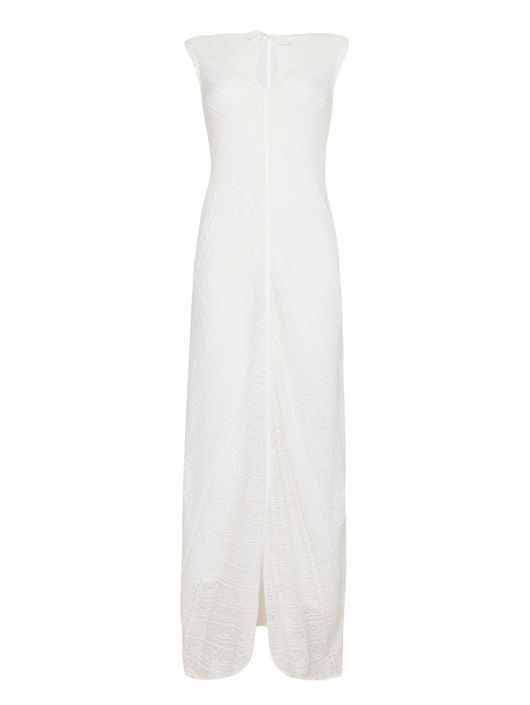 Ermanno Scervino Кружевное платье-макси
