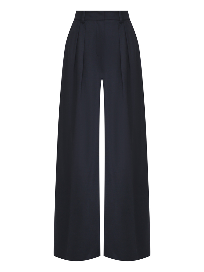 Max Mara Трикотажные широкие брюки
