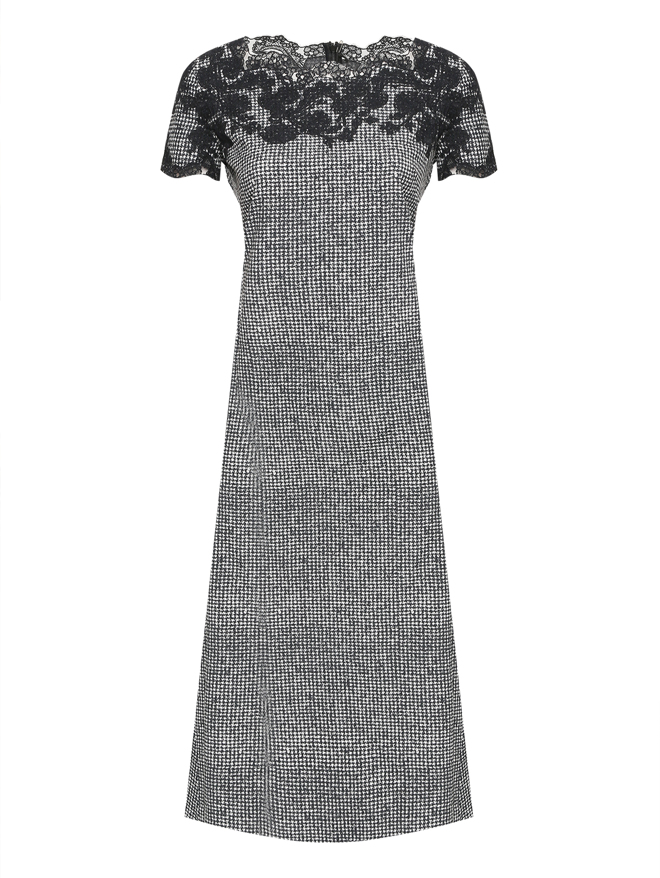 Ermanno Scervino Платье-миди в клетку