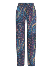 Etro Брюки с узором прямого кроя