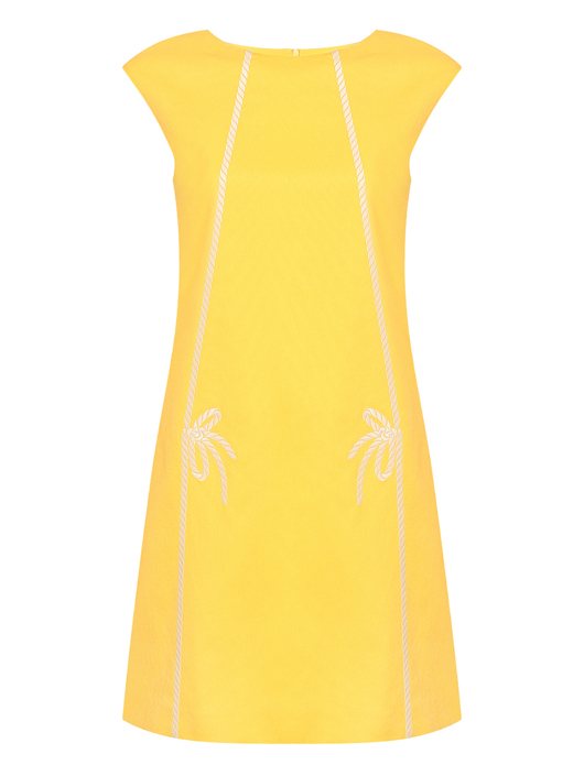 Moschino Boutique Платье из хлопка с узором